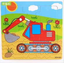 Load image into Gallery viewer, 1 Pcs Animal Wooden Puzzles For Children In Wooden 3D Mosaic Puzzles Kids Educational Toys Design For Baby Birthday Gifts