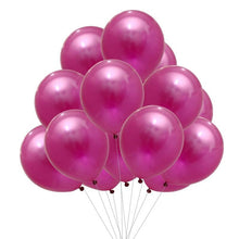 Load image into Gallery viewer, Luxury Shiny 20pcs Happy Birthday Party Balloons In Several colors Latex Balloon Birthday Party Decorations Kids toy Wedding Baby Shower Air globos