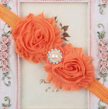 Load image into Gallery viewer, Handmade Flower Newborn Headwear Head Wrap Band Hairband Gift Toddlers For Baby Girls