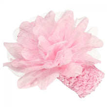 Load image into Gallery viewer, Baby Bow Hairband Elastic Headband Cute 3D Flower Stretch Turban Flower Head Wrap Princess Hair Accessories Bow For Baby