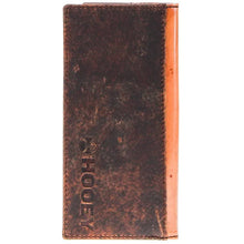 Load image into Gallery viewer, HOOey "Grayson" (Brown/Tan) - Men's Rodeo Wallet