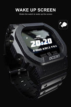 Load image into Gallery viewer, Military Ocean Army Smart Watch For Menand Woman For Fitness and Sport With Tracker Blood Pressure Message Push Heart Rate Monitor and Clock Smartwatc For Android