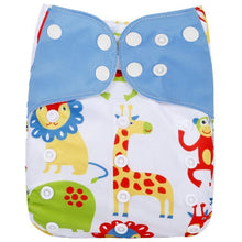 Load image into Gallery viewer, 1Pcs Reusable Cloth Diaper Adjustable Baby Nappies Washable Nappy Durable Baby Diaper
