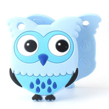 Load image into Gallery viewer, Owl Silicone Teethers Food Grade For Baby Teething Silicone Beads Teething Toddler Toys For Kids