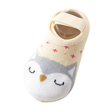 Load image into Gallery viewer, Luxury Modern Baby Socks Infant Walk Socks Toddler Floor Non-slip Cute Cotton Shoes 6 Colors Polyester Socks For Kids