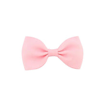 Load image into Gallery viewer, Colorful Mini Bow Tie Hair Clip Small Sweet Solid Ribbon Bow Safety Hair Clips Hairpins Baby Girl Hair Accessories