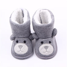 Load image into Gallery viewer, Baby Girls Boys Winter Boots Soft Infant Toddler Newborn Cute Cartoon Shoes Lightweight Snowproof Shoe