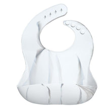 Load image into Gallery viewer, Silicon Breastplate Baby Bib Waterproof Solid Infant Bandana Bibs Newborn Feeding Burp Cloth Bib For Kids