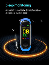 Load image into Gallery viewer, Proffesional Smart Sport Watch With Band Blood Pressure Monitor and Bracelet M3Plus Wristband for Men and Women In Modern Design