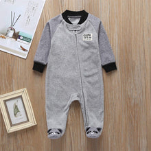 Load image into Gallery viewer, Modern Cartoon Unicorn Baby Girl Jumpsuit Footies Romper For Newborn Boy and Girls In Trend Design