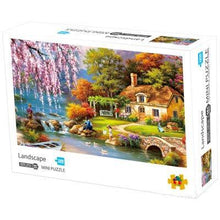 Load image into Gallery viewer, 1000pcs Puzzles Wooden Assembling Picture Landscape Puzzle Toys For Adults Childrens Kids Games Educational Toy