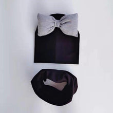 Load image into Gallery viewer, infant Baby Hat Girl big bow Butterfly Knot Cap cotton Collar Scarf set hat for girls baby