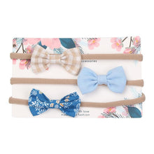 Load image into Gallery viewer, Cute Bow Baby Headband for Girl Nylon Head Bands Turban Newborn Headbands Hairbands for Kids Baby Hair Accessories For Baby