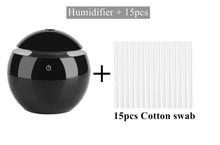 Load image into Gallery viewer, Ultrasonic Air Humidifier Wood Essential Aroma Oil Diffuser With LED Light Electric Aromatherapy Mist Maker