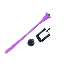 Load image into Gallery viewer, Flexible Yellow Universal Selfie Stick Monopod High Quality Phone Holder For Camera