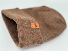 Load image into Gallery viewer, Haakwear H Stitch Fusion Cuffed Beanie / Hat (Patened Design) Burgundy / Green, Made in USA