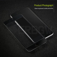 Load image into Gallery viewer, 9D Curved Full Cover Tempered Glass On For iPhone 7 8 Plus Soft Edge Screen Protective Glass For iPhone 7 8 6 6S Plus Film Case Tempered Glass Screen Guard