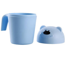 Load image into Gallery viewer, Baby Kids Cartoon Bear Bathing Cup Baby Shower Shampoo Cup Bailer Baby Shower Water Spoon Hair For Kids