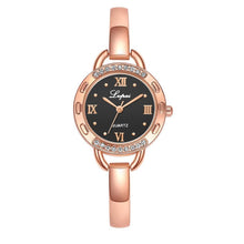 Load image into Gallery viewer, Metal Strap Ladies Bracelet Watch Fashion Simple Dial Small And Exquisite Ladies Watches Clock For Female and Girls