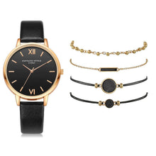 Load image into Gallery viewer, Top Style FLuxury High Fashion Women's Luxury Leather Band Analog Quartz Wrist Watch Ladies Watch For Women and Girls