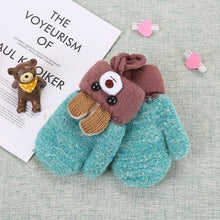 Load image into Gallery viewer, New Fashion Children Winter Caps For Baby Kids Girl Solid Knitted Thick And Modern Caps