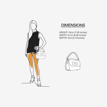 Load image into Gallery viewer, Handbag BYMANYC ® New York – Vegan Mini Trunk in Urban Elegance