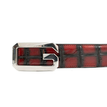 Load image into Gallery viewer, Handcrafted Alligator Leather Belts DVG02