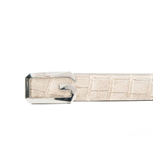 Load image into Gallery viewer, Handcrafted Alligator Leather Belts DVG09