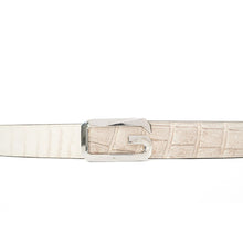 Load image into Gallery viewer, Handcrafted Alligator Leather Belts DVG09