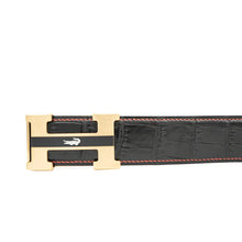 Load image into Gallery viewer, Handcrafted Alligator Leather Belts DVG116
