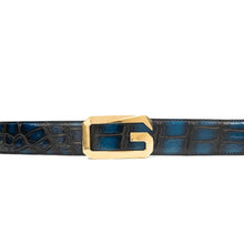 Load image into Gallery viewer, Handcrafted Alligator Leather Belts DVG12