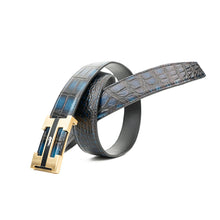 Load image into Gallery viewer, Handcrafted Alligator Leather Belts DVG122