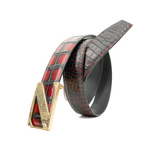 Load image into Gallery viewer, Handcrafted Alligator Leather Belts DVG134