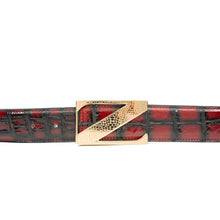 Load image into Gallery viewer, Handcrafted Alligator Leather Belts DVG134