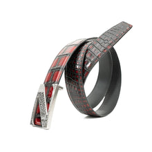 Load image into Gallery viewer, Handcrafted Alligator Leather Belts DVG134