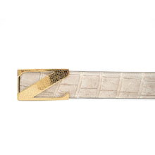 Load image into Gallery viewer, Handcrafted Alligator Leather Belts DVG140