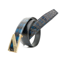 Load image into Gallery viewer, Handcrafted Alligator Leather Belts DVG153