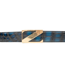 Load image into Gallery viewer, Handcrafted Alligator Leather Belts DVG153