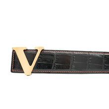 Load image into Gallery viewer, Handcrafted Alligator Leather Belts DVG172