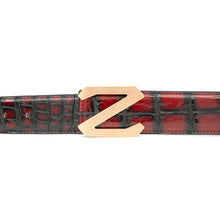 Load image into Gallery viewer, Handcrafted Alligator Leather Belts DVG186