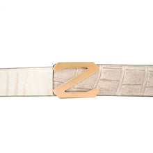 Load image into Gallery viewer, Handcrafted Alligator Leather Belts DVG192