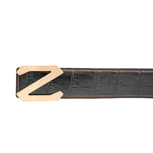 Load image into Gallery viewer, Handcrafted Alligator Leather Belts DVG199