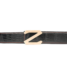 Load image into Gallery viewer, Handcrafted Alligator Leather Belts DVG199