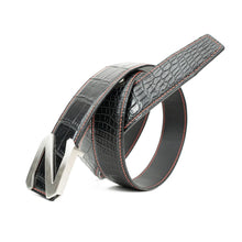 Load image into Gallery viewer, Handcrafted Alligator Leather Belts DVG199