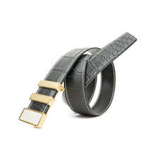 Load image into Gallery viewer, Handcrafted Alligator Leather Belts DVG22