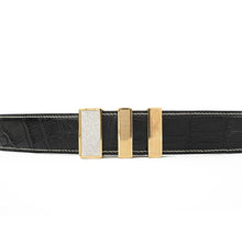 Load image into Gallery viewer, Handcrafted Alligator Leather Belts DVG22