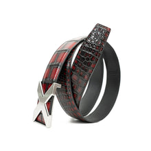 Load image into Gallery viewer, Handcrafted Alligator Leather Belts DVG220