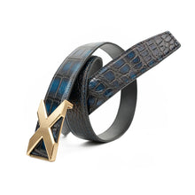 Load image into Gallery viewer, Handcrafted Alligator Leather Belts DVG238