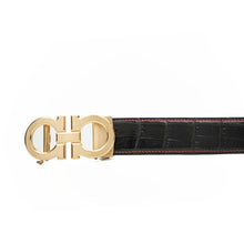 Load image into Gallery viewer, Handcrafted Alligator Leather Belts DVG259