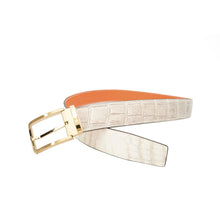Load image into Gallery viewer, Handcrafted Alligator Leather Belts DVG285